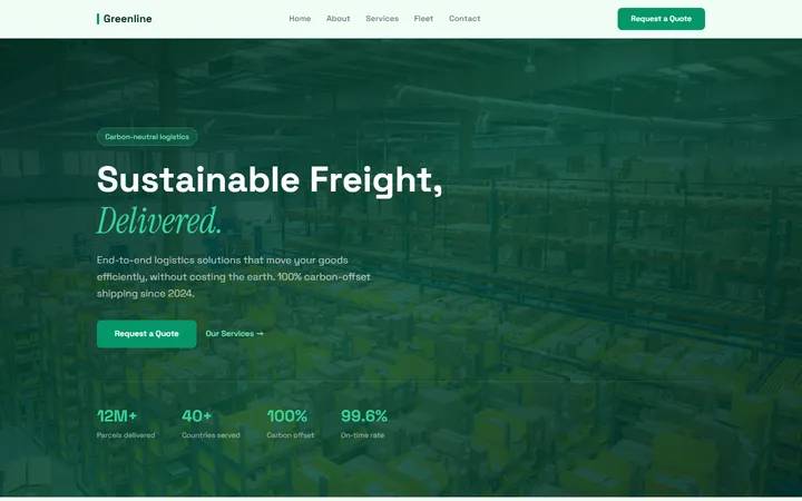 Greenline Logistics preview